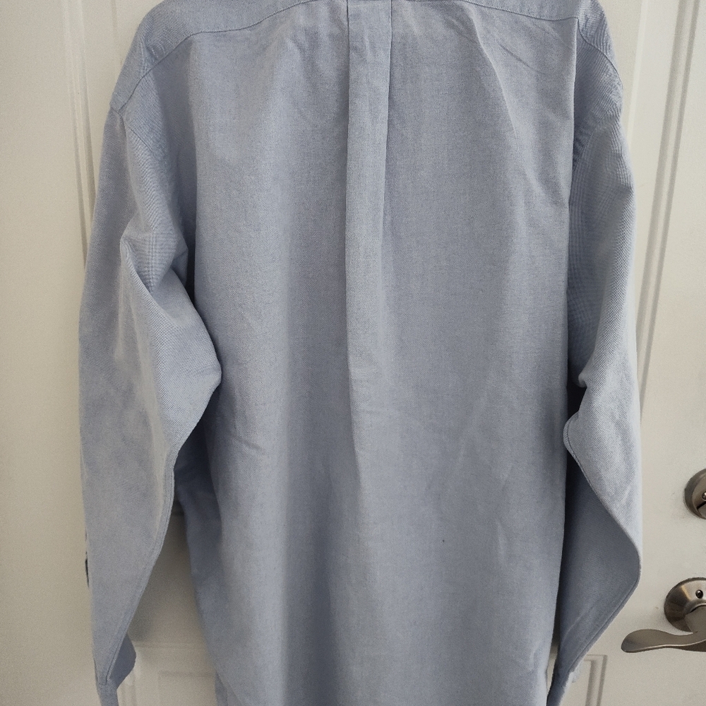 Men's Ralph Lauren Classic Light Blue Shirt Scottie Dogs - Picture 3 of 5